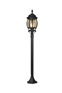 Lampa zewnętrzna stojąca Trio ELVO 406960132 czarny