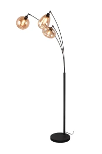 Lampa podłogowa Trio VESTARI DL313417000 czarny,