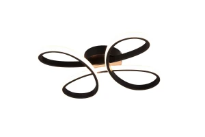 Plafon Trio FLY 645610132 czarny