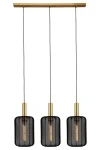 Lampa wisząca Lucide CORINA 03447/03/30 czarny, złoty