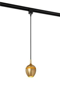 Lampa wisząca jednofazowa Lucide TRACK  PRESTON 09958/01/02 złoty