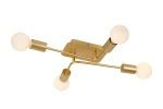 Plafon Lucide LESTER 21118/04/02 złoty