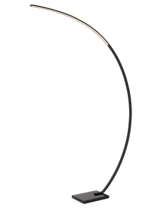 Lampa podłogowa Lucide CURVE 44700/11/30 czarny