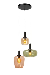 Lampa wisząca Lucide ILONA 45408/13/99 czarny, inne