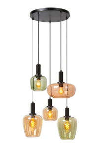 Lampa wisząca Lucide ILONA 45408/15/99 czarny, inne