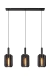 Lampa wisząca Lucide RAFAL 45492/03/36 szary, czarny