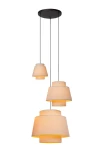 Lampa wisząca Lucide TRIBUTE 21435/13/38 beżowy, czarny