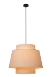 Lampa wisząca Lucide TRIBUTE 21435/60/38 beżowy, czarny
