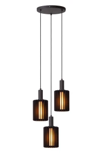 Lampa wisząca Lucide LAMBRES 45410/13/30 czarny