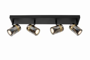 Spot/ reflektor Lucide UPTON 57900/04/65 czarny, złoty