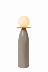 Lampa stołowa Lucide FIGARO 13544/45/36 szary