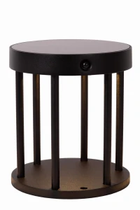 Lampa zewnętrzna stojąca Lucide JACKSON - CZUJNIK RUCHU 15811/02/30 czarny