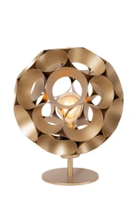 Lampa stołowa Lucide HANNELORE 10523/01/02 złoty
