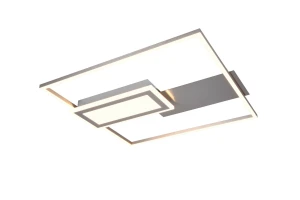 Plafon RL SPIRO R67862907 srebrny