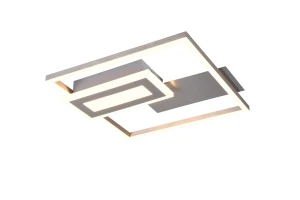 Plafon RL SPIRO R67862107 srebrny