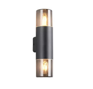 Kinkiet zewnętrzny Trio HOOSIC 224060232 czarny