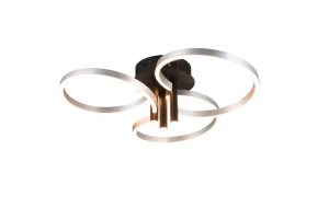 Plafon Trio CARUSO 648110605 szary