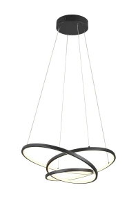 Lampa wisząca Trio DARVIN 349110132 czarny