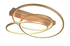 Plafon Trio DARVIN 649110179 złoty