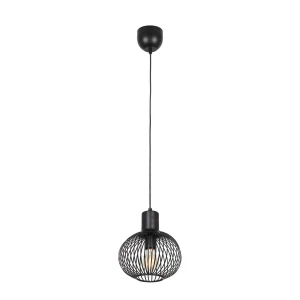 Lampa wisząca Trio GILA 365700132 czarny