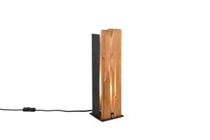 Lampa stołowa Trio KARUNI 563300130 drewniany