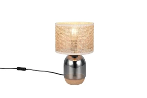 Lampa stołowa Trio TARA 564900157 srebrny