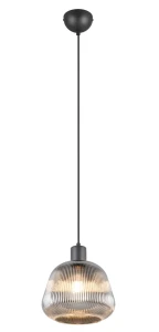 Lampa wisząca Trio TARIFA 362800132 czarny