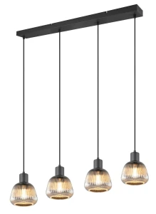Lampa wisząca Trio TARIFA 362800432 czarny