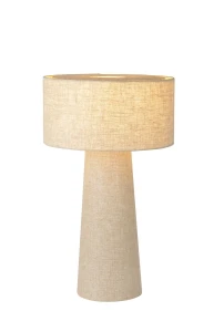Lampa stołowa Lucide LEEROY 03548/50/41 szary