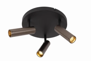 Plafon Lucide GRADO 22974/13/15 szary
