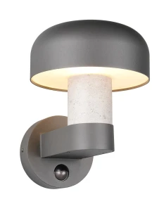 Kinkiet zewnętrzny Trio FRASER 262569178 szary