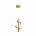 Lampa wisząca Aviano CLARET Transparentny 6209-0115