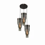 Lampa wisząca Aviano GRANS Czarny 9211-0310