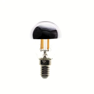Żarówka Filamentowa LED 4W G45 E14 2700K TOP SILVER