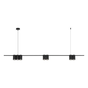 Lampa wisząca (listwa) GENESIS BLACK 7xGU10