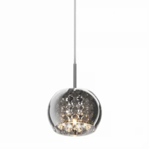 Lampa wisząca Zumaline CRYSTAL P0076-01A-F4FZ transparentna 1xG9 wys.134cm