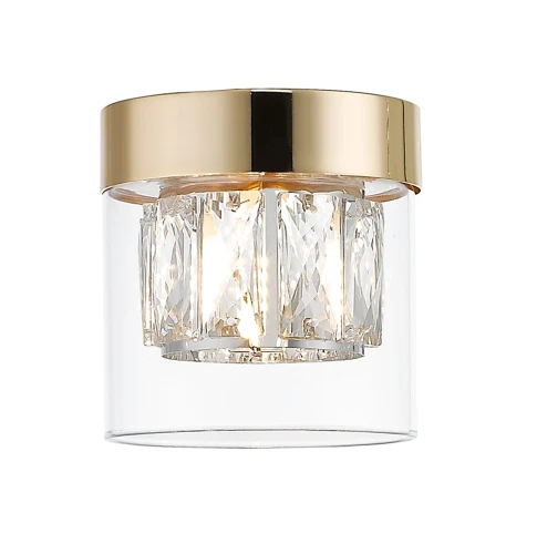 C0389-01A-F7AC GEM LAMPA SUFITOWA ZŁOTA