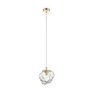 Lampa wisząca Zumaline ROCK P0488-01F-U8AC transparentna 1 G9 wys.33-143cm