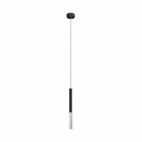 Lampa wisząca P0461-01E-P7P7 ONE czarna 1xLED wys.60-141cm