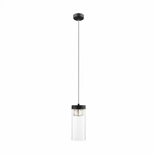 Lampa wisząca GEM P0389-01D-P7AC czarna mat 1xG9 wys.43-153cm
