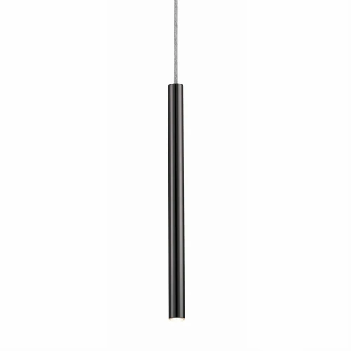 Lampa wisząca LOYA P0461-01A-L8L8 czarna wys.64-140cm
