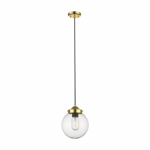 Lampa wisząca RIANO P0454-01D-F7AC złota 1xE27 wys.34-141cm