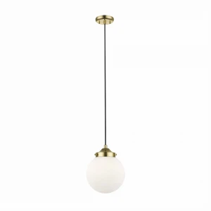 Lampa wisząca Zumaline RIANO P0454-01D-F7AA złota 1xE27 wys.34-141cm