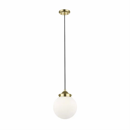 Lampa wisząca RIANO P0454-01D-F7AA złota 1xE27 wys.34-141cm