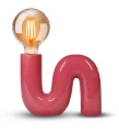 Lampa biurkowa Aviano POP SERPENT różowa LX23818