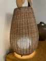 Lampa Amphora BROWN-RATTAN