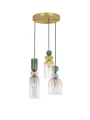 Lampa wisząca Murano 3xE14