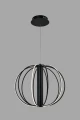 Lampa wisząca Aviano BENIALI czarna piaskowa 6220-1010