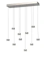 Lampa wisząca Aviano QUIBERON nikiel matowy 7039-1003