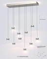 Lampa wisząca Aviano QUIBERON nikiel matowy 7039-1003